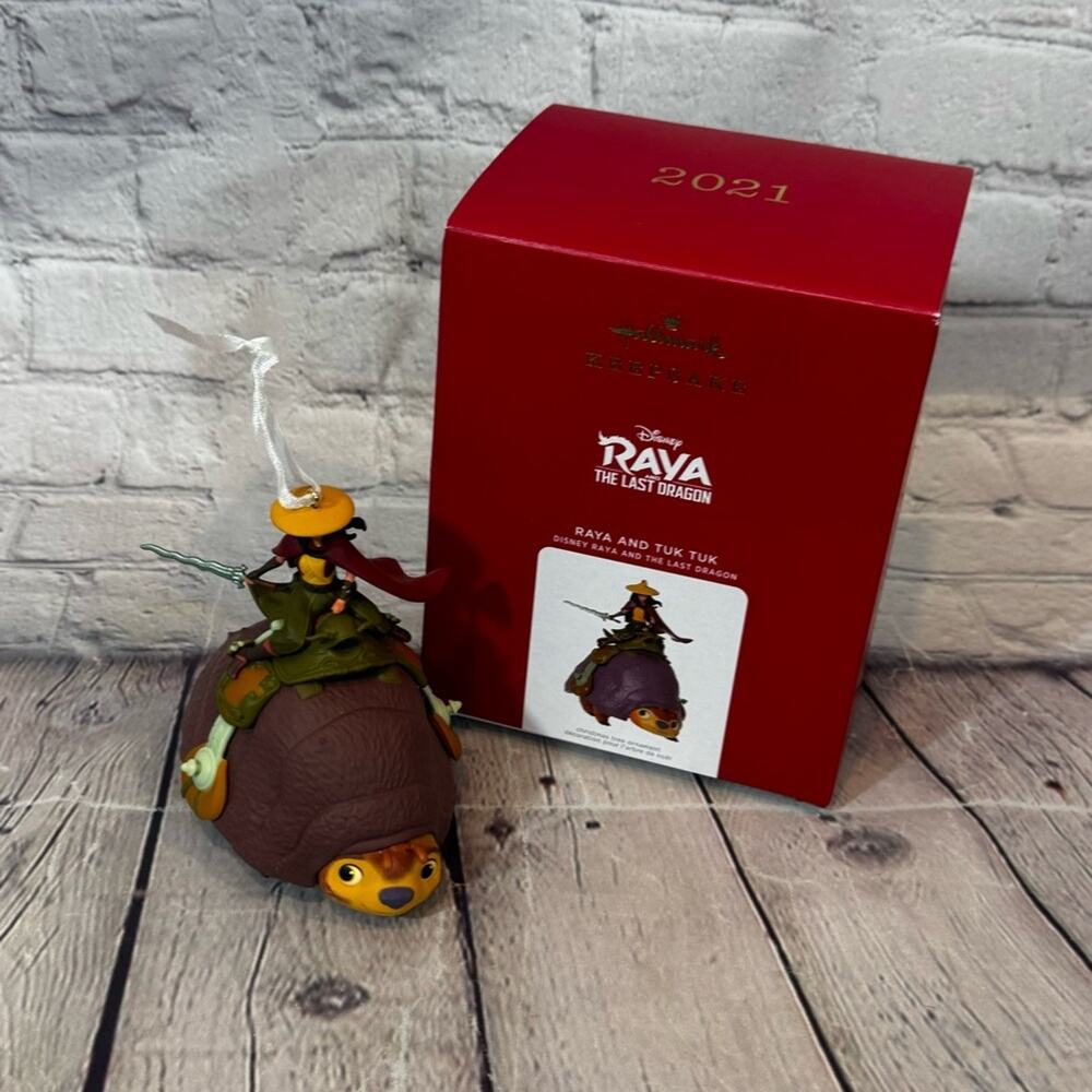 Disney Raya and the Lost Dragon Hallmark Christmas Ornament